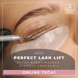 Perfect Lash Lift - online tečaj